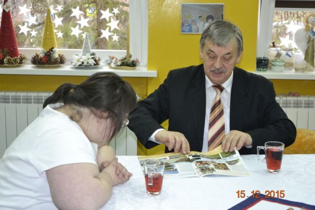 Odwiedziny burmistrza Wolina 