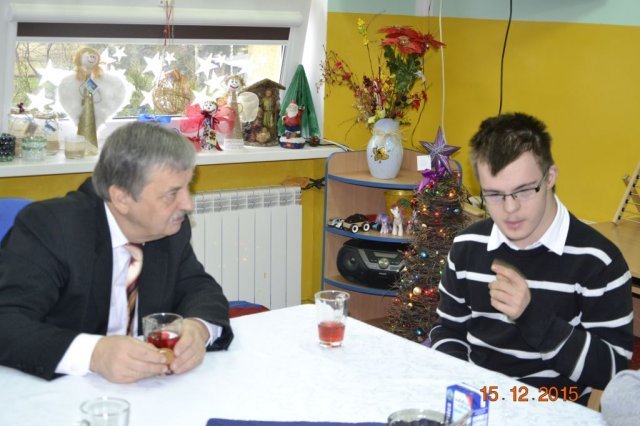 Odwiedziny burmistrza Wolina 