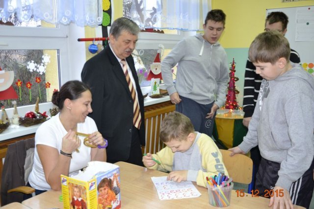 Odwiedziny burmistrza Wolina 