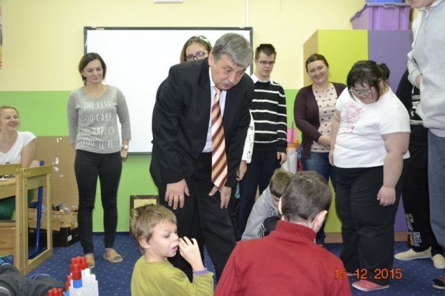 Odwiedziny burmistrza Wolina 