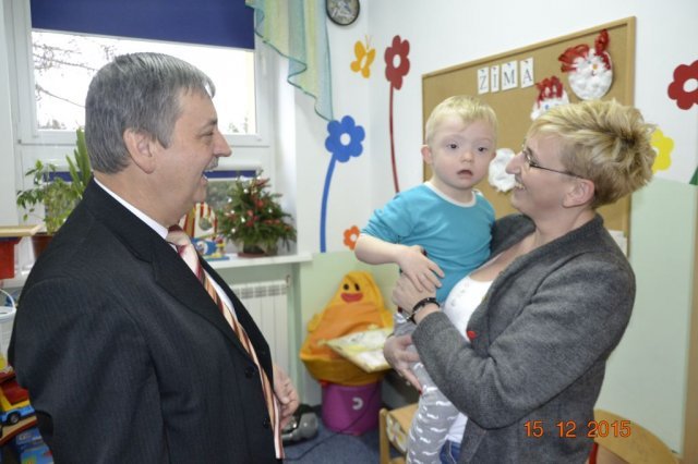 Odwiedziny burmistrza Wolina 