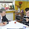 Odwiedziny burmistrza Wolina 