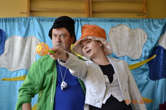 Przedstawienie teatralne pt. „Leśne cuda i dziwy czyli lokomotywa”