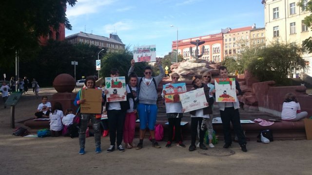 „MAGICZNY SZCZECIN- POLSKO- NIEMIECKIE SPOTKANIA PLASTYCZNO- HISTORYCZNE”.