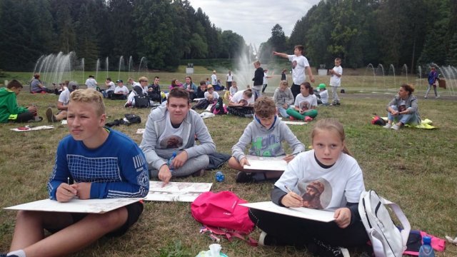 „MAGICZNY SZCZECIN- POLSKO- NIEMIECKIE SPOTKANIA PLASTYCZNO- HISTORYCZNE”.