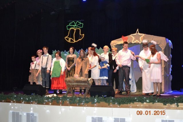 Jasełka niepełnosprawnych aktorów