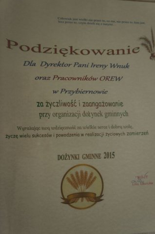Dożynki 2015
