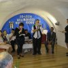 Występ aktorów na uroczystości w Wolinie