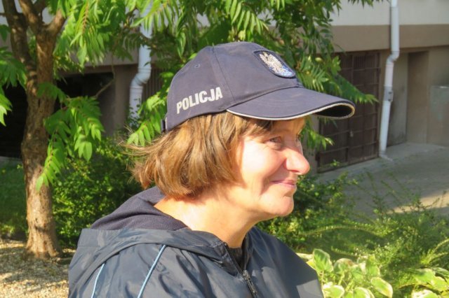 Wizyta na Posterunku Policji w Przybiernowie 