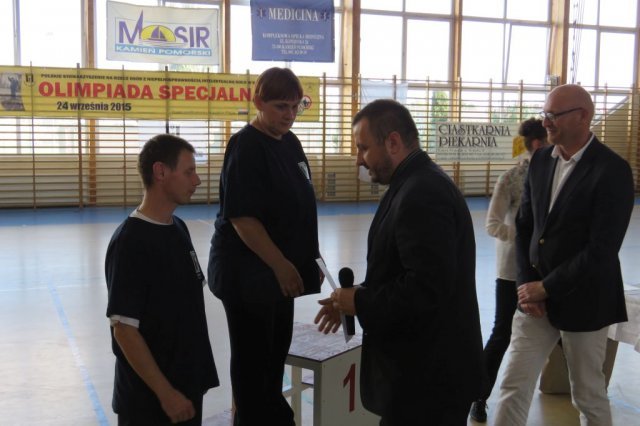VIII  Olimpiada Specjalna Osób Niepełnosprawnych Intelektualnie organizowana przez Koło PSOUU w Kamieniu 