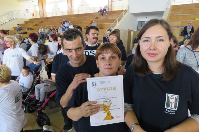 VIII  Olimpiada Specjalna Osób Niepełnosprawnych Intelektualnie organizowana przez Koło PSOUU w Kamieniu 