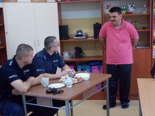 Spotkanie z policjantami