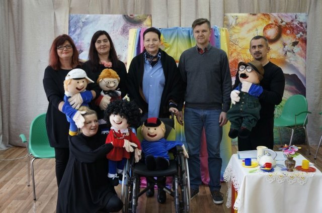 „Mój brat” - spektakl w Ośrodku Rehabilitacyjno – Edukacyjno – Wychowawczym w Przybiernowie 