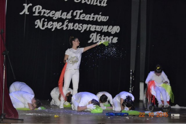 X Przegląd Teatrów Niepełnosprawnego Aktora „Festiwal Słońca” w Gryficach