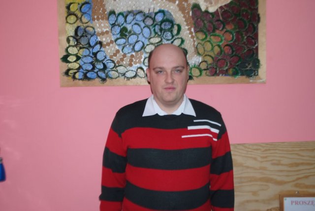 Jarosław Gorący - Osoba, która zasiliła akcję największą ilością zebranych nakrętek.